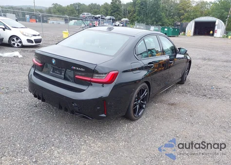 2024 BMW M340I M340I xDrive из США, поврежденный, VIN 3MW49FF02R8E15189